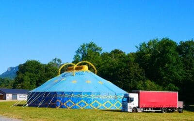 Un grand élan collectif : notre chapiteau est prêt !